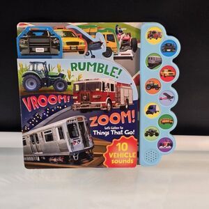 Rumble! Vroom! Zoom!: Let's Listen to Things That Go! by Cottage Door Press